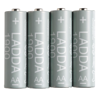 ราคา IKEA ถ่านชาร์จ แบตเตอรี่ AA 1 2V 1900 mAh NIMH แท้ ชุด 2 4 ก้อน (22153043286)