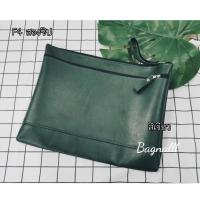 ราคา แฟ้มหนังขนาดF4สองซิปสองช่องงานหนังพรีเมียบแฟ้มใส่ใบเอกสารกระเป๋าแฟ้ม (15692493659)