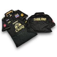 ราคา เสื้อกีฬาทีมชาติไทย ผู้ใหญ่ คอปก ผ้ากีฬาใส่สบาย (22143907761)