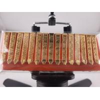 ราคา แหนบชุบทองลายพระ 1แผง 15ชิ้น (22044783889)