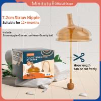 ราคา Minitutu ขวดนม ขนาด 7 2 ซม พร้อมจุกนมและหลอด ปลอดสาร BPA (21441103514)