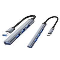 ราคา 4 Ports USB Hub Splitter Multi Hub to USB 3 0 Adapter USB Several Ports Power Adapter (21324602651)