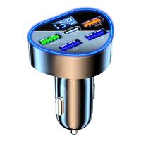 ราคา หัวชาร์จรถยนต์ USB Charger 12V 24V 5พอร์ต Car Charger 4พอร์ต ที่ชาร์จแบตในรถ ที่ชาร์จมือถือ ที่ชาร์จในรถ ที่ชาร์จโทรศัพท์ในรถยนต์ หัวชาร์จในรถยนต์ usb ในรถยนต์ ที่ชาร์จมือถือในรถ หัวชาร์จในรถ ชาร์จในร