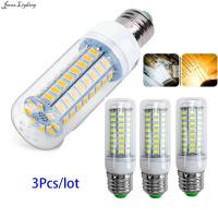 ราคา Jmax 3ชิ้น E27หลอดไฟข้าวโพด LED 7W 12W 15W 18W 20W 25W 5730 LED แบบ SMD หลอดไฟประหยัดพลังงานความสว่างไฟสูงสีขาว220V 240V (21571041351)