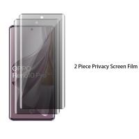 ราคา MAIFUWEI สำหรับ OPPO Reno 10 11 Pro Plus Pro Reno10 10Pro 5G 2023 Enhanced ส่วนตัวโค้งเต็มรูปแบบปกป้องหน้าจอปกป้อง Peek ภาพยนตร์ส่วนตัว9H hardnes กับหัก (22064693774)