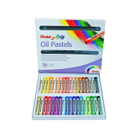 ราคา สีชอล์ค เพนเทล Oil Pastels Pentel 12 25 36 50สี สีชอล์ก สีชอก ปลอดภัยสำหรับเด็ก สีชอล์คน้ำมัน PHN Washable Crayons (17058131134)
