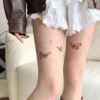 ราคา one sunnyes ถุงน่องแฟชั่น ถุงน่องสีขาวโลลิต้า jkถุงน่องเปลือยสีผิวใหม่ ถุงน่องพิมพ์ผีเสื้อ ถุงเท้าขาแน่น (21779784138)