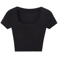 ราคา Keu พร้อมส่ง เสื้อยืด สีพื้น แขนสั้น แฟชั่นผู้หญิงกำลังมาแรง เรียบหรูดูแพง แฟชั่นสไตล์ (21904921357)