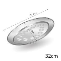 ราคา จาน ชาม จานเปลสแตนเลส 22 26 30 32 35 40ซม ขนาด จานรูปไข่สแตนเลส จานใส่ปลา จานวงรี ถาดใส่ปลา จานรูปไข่ จานเปลสแตนเลส (21992345525)