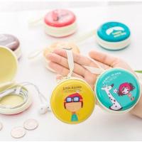 ราคา TRINISO 9320 กระเป๋าใส่หูฟัง ทรงกลม ขนาดเล็ก กระเป๋าใส่หูฟัง สายชาร์จ ใส่เหรียญ ลายการ์ตูน หลากสี (1068110544)