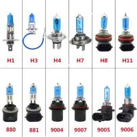ราคา LEI H1 H3 H4 H7 H11 9006 9007 Xenon Gas halogen headlight หลอดไฟสีขาว12V (21853748143)