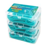 ราคา ของแท้ 100 พร้อมส่ง Watsons 50 ชิ้น x3 กล่อง วัตสัน ก้านขัดฟัน ไหมขัดฟัน เส้นกลม แบน ชนิดด้าม Watson (21906019821)