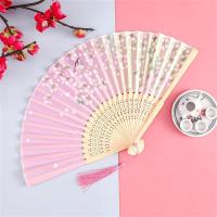 ราคา Hand Fan Folding Fan Bamboo Fan Silk Fan Craft Fan Dance Fan (21559695175)
