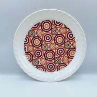 ราคา 12นิ้ว ถาด ถาดเมลามีน ถาดลายดอกไม้ ถาดเสิร์ฟอาหาร ถาดใส่อาหาร (20895640530)