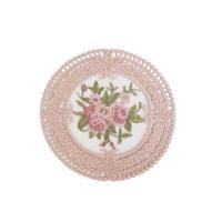 ราคา On Sale ที่รองจานลูกไม้แบบนอร์ดิกแผ่นรองรูปทรงดอกไม้ย้อนยุคกันลื่น (21905344500)