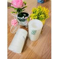 ราคา เทปใสเทปปะงานหน้ากว้าง1cmแกน1นิ้วแบบใสและแบบสี (15489973864)