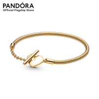 ราคา Pandora Snake chain 14 gold plated T bar heart bracelet เครื่องประดับ สร้อยข้อมือ สีทอง ทอง สร้อยข้อมือสีทอง สร้อยข้อมือทอง สร้อยข้อมือหัวใจ หัวใจ ชาร์ม สร้อยข้อมือแบบชาร์ม สร้อยข้อมือใส่ชาร์ม สร้อยข้