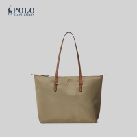 ราคา Polo Ralph Lauren กระเป๋าผู้หญิง Nylon Medium Keaton Tote รุ่น WALRBAG0G620218 สีน้ำตาล (21846482433)