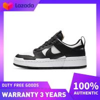 ราคา เคาน์เตอร์ของแท้ Nike Dunk Low Disrupt Black Basketball Shoes CK6654 102 (22091809867)