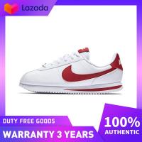 ราคา เคาน์เตอร์ของแท้ Nike Cortez Basic SL White Gym Red Running Shoes 904764 101 (22092345579)