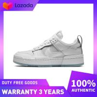 ราคา เคาน์เตอร์ของแท้ Nike Dunk Low Disrupt Photon Dust Basketball Shoes CK6654 001 (22091918530)