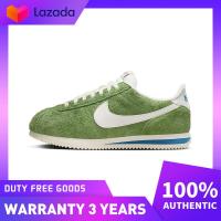 ราคา เคาน์เตอร์ของแท้ Nike Cortez Green Suede Running Shoes FJ2530 300 (22092425280)