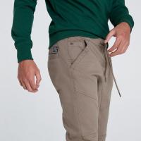 ราคา DAVIE JONES กางเกงจ็อกเกอร์ เอวยางยืด Elastic Waist Joggers GP0015 สีน้ำตาล กากี (20887537690)