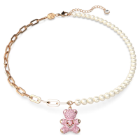 ราคา Swarovski Teddy series สร้อยคอจี้มุกเพชรสีชมพู สร้อยคอแฟชั่นผู้หญิงเงิน 925 XL FHS48601551 สร้อยคอคู่สไตล์ดีไซน์คลาสสิก ของขวัญพิเศษสำหรับแฟนหรือแฟนของคุณ (21956428894)