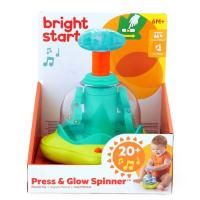 ราคา BRIGHT STARTS ของเล่น รุ่น PRESS GLOW SPINNER 10042 ของเล่นเด็กดนตรี (22011829151)
