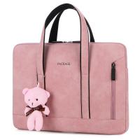 ราคา Waterproof PU Leather Laptop bag Case Casual Laptop bag for Women 13 3 14 15 15 6 inch for Macbook Air Pro 13 Notebook Handbag (10214977576)
