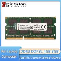 ราคา Kingston แล็ปท็อป DDR3L DDR3 8GB 4GB 1066Mhz 1333Mhz 1600Mhz 1866Mhz SO DIMM PC3 8500 10600 12800โน้ตบุ๊ค DDR3ช่องคู่ (21569826587)