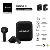 ราคา MAR SHALL Minor III Black หูฟังบลูทูธ หูฟังไร้สาย หูฟัง Marshall หูฟังบลูทูธ ซิลิโคนนุ่ม หูฟัง (22099864766)