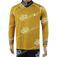 ราคา Cosermart เสื้อคอสเพลย์กัปตัน Star Trek คอสเพลย์สีดำไร้ขอบเขตของ Star Trek (301855351)