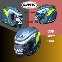 ราคา หมวกกันน็อคเปิดหน้าLINK รุ่น EROS นวมถอดซักได้มชิลด์ปรอท พร้อมสปลอยเลอร์ ควรสั่ง 1ไซร์ (19434014010)