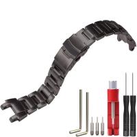 ราคา สายแท่งสแตนเลสสตีลเหมาะสำหรับ Casio G Shock MTG B1000 MTG G1000สายนาฬิกาข้อมือกดสองครั้งห่วงนิรภัยสำหรับปีนเขาดัดแปลงสร้อยข้อมือ (18441457724)