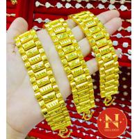 ราคา สร้อยข้อมือทอง น้ำหนัก 5 บาท มี4 ลาย สร้อยเสมือนจริง ใส่ออกงานสวยๆๆ นพคุณห้างทอง (19473215217)