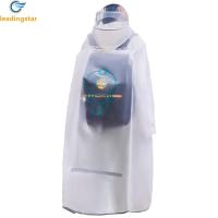 ราคา Raincoat Reusable Rain Ponchos With Hood High Gloss Reflective Strips Portable EVA Rain Coats For Boys And Girls (22057257956)