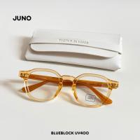 ราคา Thetnp glasses JUNO blueblock uv400 TR90 acetate frame แว่นกรองแสงสีฟ้าวินเทจ ทรงเหลี่ยม (19364853682)