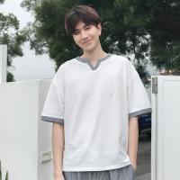 ราคา HOT ชุดคู่รักชุดฤดูร้อนปี2023ชุดเดรสลายทางออกแบบเฉพาะสำหรับผู้หญิงเสื้อยืดแขนสั้นทรงหลวมชุดกางเกงขาสั้นผู้ชาย (19762366668)