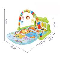 ราคา ของเล่นเด็กเล็ก เพลยิม เพลยิมเปียโน สีพาสเทลน่ารัก ลายการ์ตูน มีไฟ มีเสียงดนตรี เปลเด็ก ที่นอนเด็ก (21760489615)