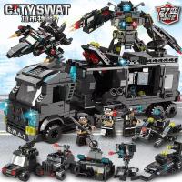 ราคา ตัวต่อเลโก้ ตัวต่อรถตำรวจ รถถัง ของเล่นเด็กชาย ของเล่นฝึกสมาธิ ของขวัญสำหรับเด็ก (22127299579)
