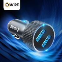 ราคา OWIRE Mini ที่ชาร์จในรถ Dual USB Car Charger 2 USB 2 4A อุปกรณ์ชาร์จมือถือในรถ ที่ชาร์จแบตรถ ที่ชาร์จไฟในรถยนต์ ใช้กับ มือถือ แท็บเล็ต และ อุปกรณ์อิเล็กทรอนิกส์ (9137348377)