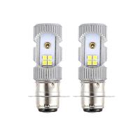 ราคา จัดส่งจากกรุงเทพ ของแท้ 100 หลอดไฟหน้าคลิก หลอดไฟหน้า led philips ฟิลิปส์ M5 T19 Ultinon Essential Moto LED 12V 6W DC กล่องม่วง แสงขาว 8000K หลอดไฟหน้า click 110i หลอดไฟหน้า yamaha fino (21894369576)