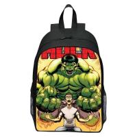 ราคา HULK กระเป๋านักเรียนเด็กการ์ตูนกระเป๋านักเรียนลบกระเป๋าเป้สะพายหลังระบายอากาศ (20959121465)