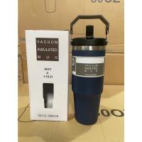 ราคา แก้วสแตนเลส304 890mlแก้วเก็บอุณหภูมิ ความจุขนาดใหญ่ แบบพกพา พร้อมหูหิ้ว30OZ แก้วเก็บความเย็น แก้วเก็บความเย็น แก้วกาแฟ (21877742961)