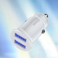 ราคา OWIRE Mini ที่ชาร์จในรถ Dual USB Car Charger 2 USB 2 4A อุปกรณ์ชาร์จมือถือในรถ ที่ชาร์จแบตรถ ที่ชาร์จไฟในรถยนต์ ใช้กับ มือถือ แท็บเล็ต และ อุปกรณ์อิเล็กทรอนิกส์ (13235496939)