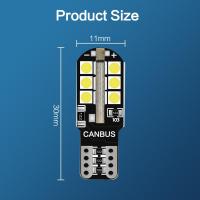 ราคา ไฟหรี่ 1หลอด ไฟเพดานรถ T10 3แบบ 8 สี LED 8 10 24 SMD แบบ CANbus ขั้วเสียบ (13938395688)