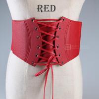 ราคา เข็มขัดคอร์เซ็ท corset สไตล์วินเทจ ใส่แล้วมีเอวทันที ด้านหลังยืดได้ รุ่น Anna (20142275313)