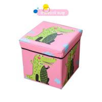 ราคา กล่องใส่ของนั่งได้ กล่องใส่ของ กล่องจัดระเบียบ เก้าอี้เก็บของ สตูลเก็บของ สามารถพับได้ กล่องตกแต่ง นั่งได้ พับได้ (21892986735)