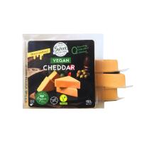 ราคา Organic SWEES Vegan Cheese l Cheddar Block l เชดด้าชีสเจแบบก้อน 150g (22089251213)